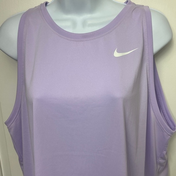 109. The Nike Tee DRI-FIT lavender Tank top, size XL, NWT - Picture 2 of 7